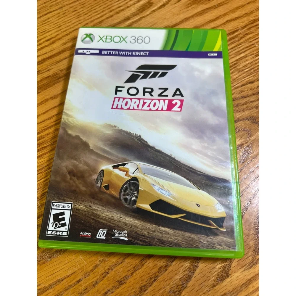 Forza Horizon 2 Microsoft Xbox 360 Racing Game 2014 NTSC Kinect Supported